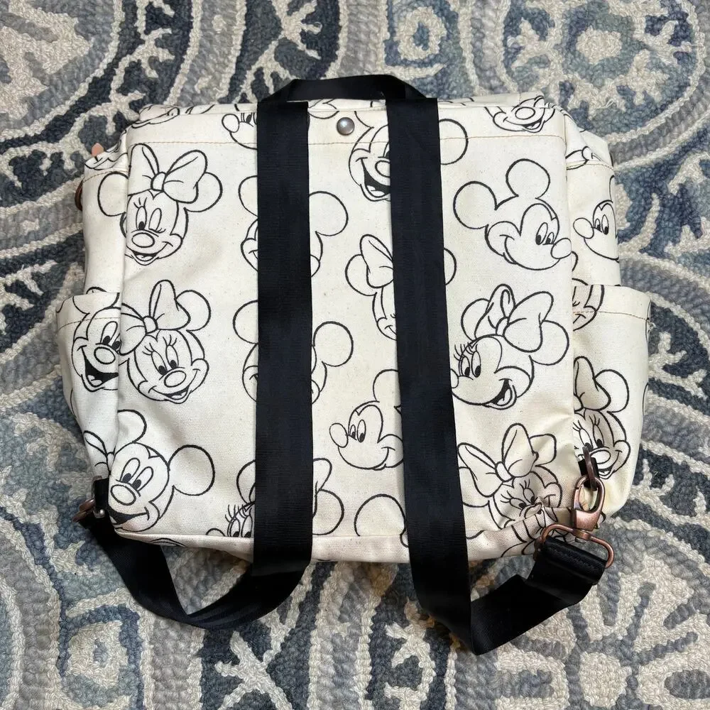 Disney Baby x Petunia Pickle Bottom Mickey Minnie Boxy Backpack/Diaper Bag